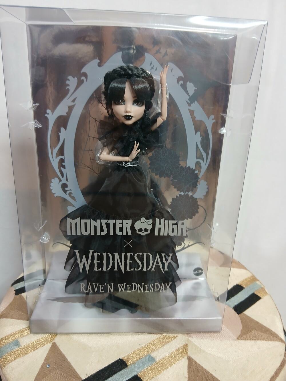 NIB Monster High x Wednesday Rave'N Wednesday Addams